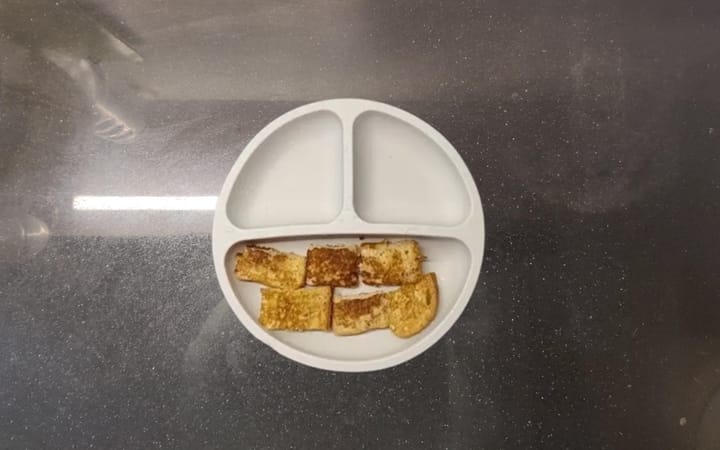 french toast, savory french toast, desi french toast, breakfast, dinner, lunch, blw, baby led weaning, desi blw recipes